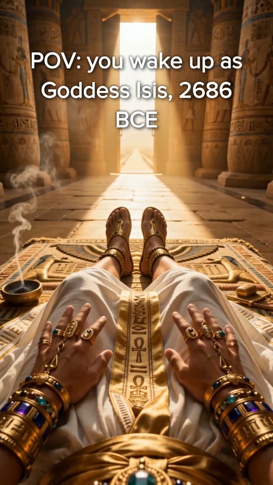 Doozy AI ad: Goddess Isis